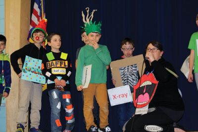 Vocabulary Day Parade
The third and fourth graders at RMS transformed the school into one collective living, breathing dictionary last Friday, February 16, for the annual Vocabulary Day parade. Students chose a word and personified it in costume for the rest of the school, and this year for parents as well. Photos by Jean Perry
