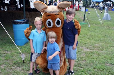 Aardvark at the Fair
The Wanderer's aardvark visited the Rochester Country Fair on August 22, 2009 and took some time to see the sights and pose with some visitors.
