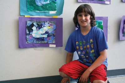 RMS Art
Rochester Memorial School students exhibited their fine works of art of all types of every medium on Thursday, May 26, at the annual RMS Art Show. Photos by Jean Perry
