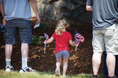 Rochester Memorial Day
Rochester fared far better with its Memorial Day celebration than Marion and Mattapoisett did with theirs on rainy Monday. Sunday, May 29, was a picture perfect day for a parade. At the Town Hall, the names of the fallen soldiers were read aloud and the Rochester Memorial School Band played patriotic songs before heading out for the parade. Photos by Colin Veitch
