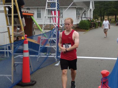 Rochester Road Race
Andy Sukeforth was the first to cross the line at the 7th Annual Rochester Road Race held on Saturday, August 11.  Sukeforth also won the Marion Village 5K earlier in the summer.  Photo by Katy Fitzpatrick.
