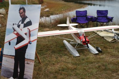 Memorial Fly Float
Dozens enjoyed sights of whizzing planes over Marys Pond in Rochester, MA on Sunday, October 24 at the Second Annual John Nicolaci Memorial Float Fly. The event, hosted by the Bristol County Control Club, featured Radio Control seaplanes and their builders and flyers. Photos by Laura Pedulli.
