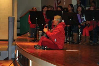 National Wear Red Day
February 7 was National Wear Red Day, and the students at the Sippican School assembled for their monthly all-school meeting decked out in red in support of the American Heart Association’s “Go Red for Women” raising awareness of the threat of heart disease for women. Sippican students raised a whopping $1,025 for the American Heart Association. Photo by Jean Perry
