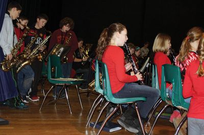 National Wear Red Day
February 7 was National Wear Red Day, and the students at the Sippican School assembled for their monthly all-school meeting decked out in red in support of the American Heart Association’s “Go Red for Women” raising awareness of the threat of heart disease for women. Sippican students raised a whopping $1,025 for the American Heart Association. Photo by Jean Perry
