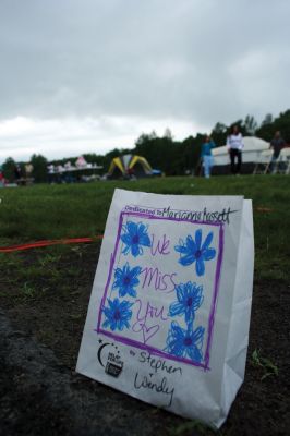 Relay for Life
The American Cancer Society held their Annual Relay for Life of the Tri-Towns from 6:00p.m. on Friday, June 12 until noon on Saturday June 13 at Old Rochester Regional High School's track. Between 250 and 300 people participated in the eighteen hour walk raising nearly $50,000 to help fight and prevent cancer. Photo by Robert Chiarito.
