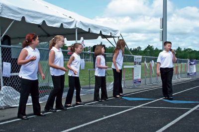 Relay for Life
The American Cancer Society held their Annual Relay for Life of the Tri-Towns from 6:00p.m. on Friday, June 12 until noon on Saturday June 13 at Old Rochester Regional High School's track. Between 250 and 300 people participated in the eighteen hour walk raising nearly $50,000 to help fight and prevent cancer. Photo by Robert Chiarito.
