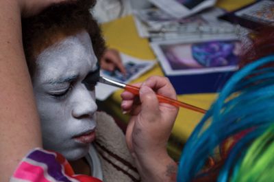 Relay for Life
Darian Brooks of Marion gets his face painted at this years Relay for Life at ORR. Photo by Felix Perez
