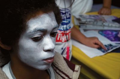 Relay for Life
Darian Brooks of Marion gets his face painted at this years Relay for Life at ORR. Photo by Felix Perez
