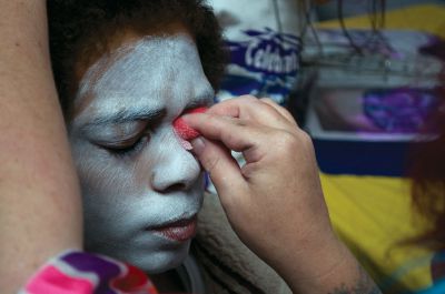 Relay for Life
Darian Brooks of Marion gets his face painted at this years Relay for Life at ORR. Photo by Felix Perez
