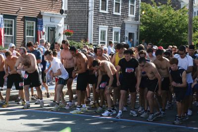 2010 Road Race
Mattapoisetts 40th Road Race took place on the steamy Saturday morning of July 3, 2010. Over a thousand runners registered for the highly anticipated annual five-mile event. Photo by Anne OBrien-Kakley.
