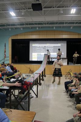 Pinewood Derby
Rochester Cub Scouts Pack 31 hosted a Pinewood Derby on March 13 at Rochester Memorial School. Photos by Mick Colageo
