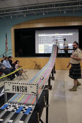 Pinewood Derby
Rochester Cub Scouts Pack 31 hosted a Pinewood Derby on March 13 at Rochester Memorial School. Photos by Mick Colageo
