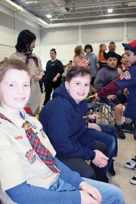 Pinewood Derby
Rochester Cub Scouts Pack 31 hosted a Pinewood Derby on March 13 at Rochester Memorial School. Photos by Mick Colageo
