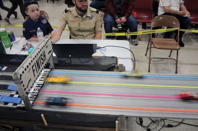 Pinewood Derby
Rochester Cub Scouts Pack 31 hosted a Pinewood Derby on March 13 at Rochester Memorial School. Photos by Mick Colageo
