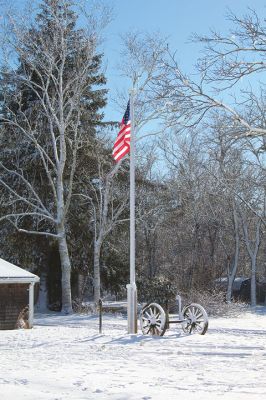 Sticky Snow
Preceded by rain, the snow that fell on the Tri-Towns was wet and sticky, as seen on the icy tree limbs melting in the Monday afternoon sun in Rochester. Photos by Mick Colageo
