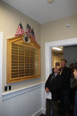 Vietnam Veterans Memorial
New Vietnam Veterans Memorial on March 29 at Rochester Town Hall. Photos by Mick Colageo
