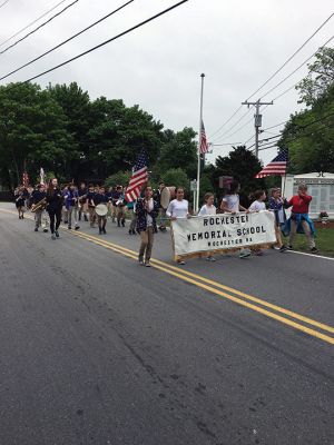 Rochester Memorial Day
Rochester held its annual Memorial Day observance on Sunday, May 27, followed by a parade of local Scouts and the Fire Department, with the Rochester Memorial Band providing the patriotic music and drumbeats. Photos by Marilou Newell
