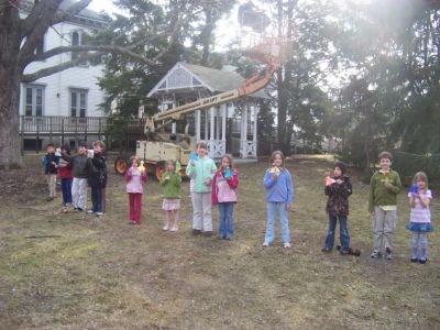 Rockets!
Marion Natural History Museums after-school program explores Rockets, with Debra Hill.  Program partially funded by the Marion Arts Lottery Council. Picture by Elizabeth Leidhold
