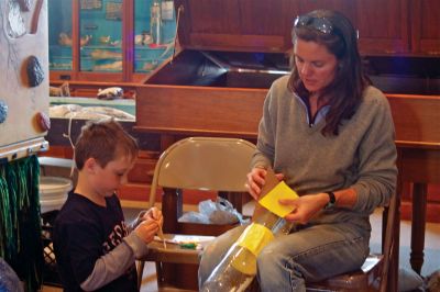 Blast Off!
Building Rockets at the Marion Natural History Museum’s after-school education program on Wednesday, April 11, 2012. Photo by Eric Trippoli
