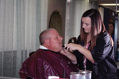 No-Shave November
Cosmetology students at Old Colony gave five Rochester Police officers a shave and a haircut on November 30, marking the end of No-Shave November. The officers raised over $1,500 letting their facial hair grow out, a no-no for the rest of the year for the officers. The funds will benefit Home Base, a charity that serves soldiers returning from combat with PTSD. Photos by Jean Perry
