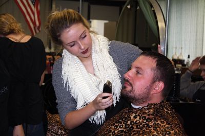 No-Shave November
Cosmetology students at Old Colony gave five Rochester Police officers a shave and a haircut on November 30, marking the end of No-Shave November. The officers raised over $1,500 letting their facial hair grow out, a no-no for the rest of the year for the officers. The funds will benefit Home Base, a charity that serves soldiers returning from combat with PTSD. Photos by Jean Perry
