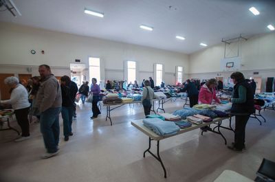 Mattapoisett Congregational Church Rummage Sale
The Mattapoisett Congregational Church held its annual rummage sale on Saturday, April 25. The money raised will go to charity. Photos by Felix Perez
