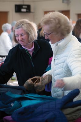 Mattapoisett Congregational Church Rummage Sale
The Mattapoisett Congregational Church held its annual rummage sale on Saturday, April 25. The money raised will go to charity. Photos by Felix Perez
