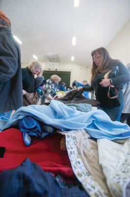 Mattapoisett Congregational Church Rummage Sale
The Mattapoisett Congregational Church held its annual rummage sale on Saturday, April 25. The money raised will go to charity. Photos by Felix Perez
