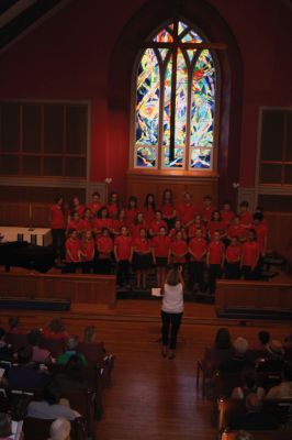 Children’s Chorus 
On Sunday, May 20, the SouthCoast Children’s Chorus presented their Spring Concert, “Singing Our Dreams” to a jam-packed audience at St. Gabriel’s Episcopal Church in Marion. Their repertoire featured a variety of different selections from all over the world, including traditional South African and Hebrew songs. Photos by Katy Fitzpatrick.
