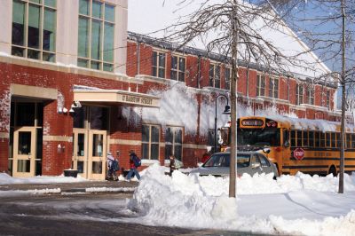 Snow Day Cancelled
Everyone forecasted the storm of the century but it wasn't even enough to cancel school. Photo by Paul Lopes
