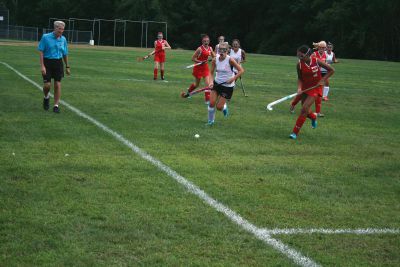 ORR Field Hockey
The Old Rochester Regional Varsity Field Hockey team hosted New Bedford High School on Monday, September 10 at Old Rochester Regional High School.  Photo by Katy Fitzpatrick. 
