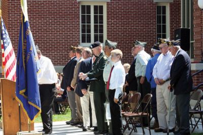 In Memory
Mattapoisetts Memorial Day service. Photo by Sarah K. Taylor.
