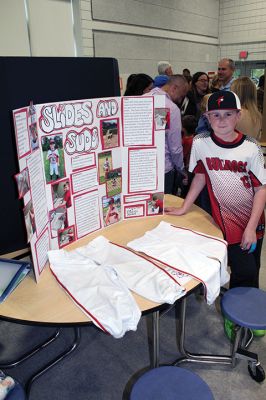 STEAM-a-palooza
Rochester Memorial School hosted STEAM-a-palooza on May 16, as RMS students wowed visitors with science, technology, engineering and art displays, along with a musical performance in the gymnasium. Photos by Mick Colageo

