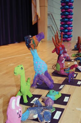 STEAM-a-palooza
Rochester Memorial School hosted STEAM-a-palooza on May 16, as RMS students wowed visitors with science, technology, engineering and art displays, along with a musical performance in the gymnasium. Photos by Mick Colageo
