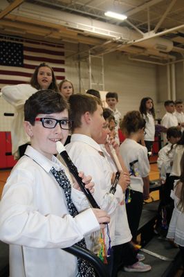 STEAM-a-palooza
Rochester Memorial School hosted STEAM-a-palooza on May 16, as RMS students wowed visitors with science, technology, engineering and art displays, along with a musical performance in the gymnasium. Photos by Mick Colageo
