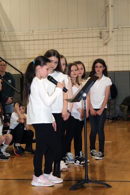 STEAM-a-palooza
Rochester Memorial School hosted STEAM-a-palooza on May 16, as RMS students wowed visitors with science, technology, engineering and art displays, along with a musical performance in the gymnasium. Photos by Mick Colageo
