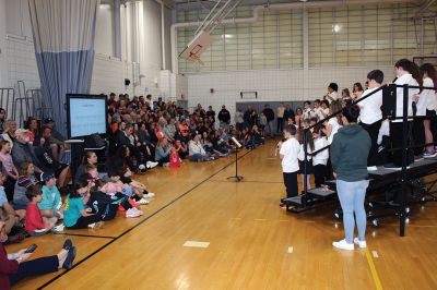 STEAM-a-palooza
Rochester Memorial School hosted STEAM-a-palooza on May 16, as RMS students wowed visitors with science, technology, engineering and art displays, along with a musical performance in the gymnasium. Photos by Mick Colageo

