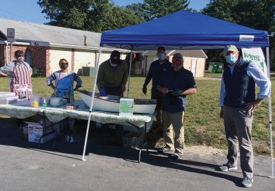 Sippican Lands Trust
Sippican Lands Trust held its Grab ‘n Go Oyster ‘n More Fest fundraiser at the Marion Council on Aging. Photo by Shawn Sweet
