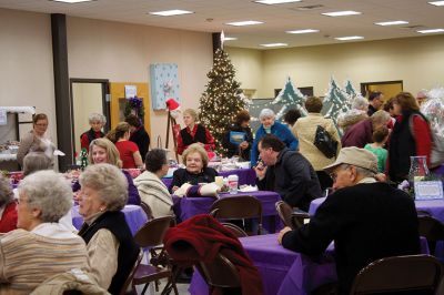 Annual Christmas Fair
 The Church of St. Anthony of Padua in Mattapoisett held its annual Christmas fair on Saturday, November 30.  The sale featured an array of hand-made artisan goods from custom Christmas tree ornaments to fine baked goods.  The fair also offered a big lunch menu for those who needed to take a break from holiday gift shopping.  Check out these photos of some of the items that were for sale this weekend.  Photos by Eric Tripoli.
