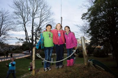 Moonlight Soiree
S'mores, campfires, spooky stories and fun were a part of Salty's Moonlight Soiree on October 22, 2011 at Dunseith Gardens. The annual kids' event is hosted by the Mattapoisett Land Trust. Photo by Felix Perez.
