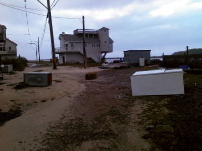 After Sandy
The morning after Hurricane Sandy on Cove Street in Mattapoisett. Photos by Judy Lamson
