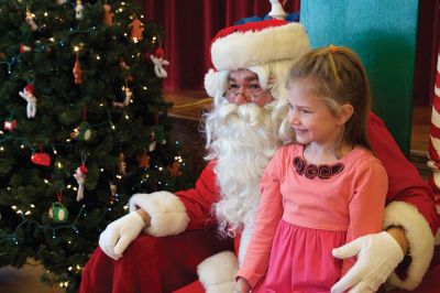 Pizza with Santa
The Marion Police Brotherhood held its 5th annual Pizza with Santa on Sunday, December 4, at the Marion Music Hall. Kids shared a pie with jolly old Saint Nick and later posed for pictures. Photos by Colin Veitch
