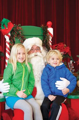 Pizza with Santa
The Marion Police Brotherhood held its annual “Pizza with Santa” on Sunday, December 6, keeping up the tradition of collecting toy donations for its “Stuff a Cruiser” toy drive to benefit those served by the Justice Resource Institute. Marion Police say this was the biggest year yet for toy donations. Photos by Colin Veitch
