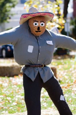 Scarecrow O'Rama
Children demonstrated their talent at the fine art of scarecrow making at the Mattapoisett Free Public Library on Saturday, October 16, 2010. The event was sponsored by Friends of the Mattapoisett Library. Photos by Felix Perez.
