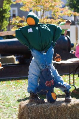 Scarecrow O'Rama
Children demonstrated their talent at the fine art of scarecrow making at the Mattapoisett Free Public Library on Saturday, October 16, 2010. The event was sponsored by Friends of the Mattapoisett Library. Photos by Felix Perez.
