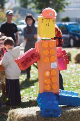 Scarecrow O'Rama
Children demonstrated their talent at the fine art of scarecrow making at the Mattapoisett Free Public Library on Saturday, October 16, 2010. The event was sponsored by Friends of the Mattapoisett Library. Photos by Felix Perez.
