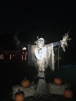 Salty’s Silvery Moon Soiree
Saturday, October 22, was the date for the Mattapoisett Land Trust’s annual event, “Salty’s Silvery Moon Soiree” at the MLT’s Dunseith Gardens property. Families enjoyed refreshments, ghost stories by the bonfire, and spooky-themed crafts. Photos by Colin Veitch
