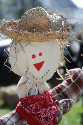 Scary Fun
The McCullough family made this scarecrow, which won "Most Classic", at the October 15, 2011 Mattapoisett Free Public Library scarecrow event. For those who missed the Mattapoisett event, the Rochester library is accepting submissions for their scarecrow contest and will display them for the next two weekends. Also, the Elizabeth Taber Library in Marion will display its special scarecrow on October 27 at 3:00 pm. Photo by Felix Perez. October 20, 2011 edition
