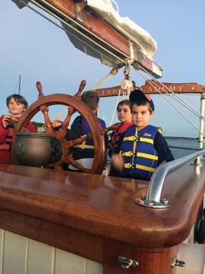  SSV Tabor Boy
On Wednesday, October 19, Tabor Academy's Class of 2017 was gracious enough to give Marion Cub Scouts Pack 32 Class of 2028 a tour of the SSV Tabor Boy. This was an amazing opportunity for the boys to learn about this 102-year-old vessel as well as water safety and gain some knowledge about sailing.
