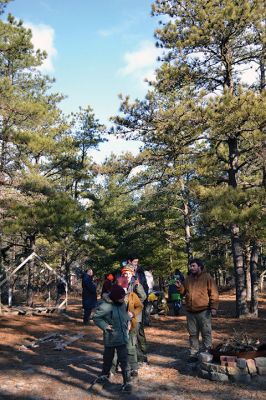 Camp Cachalot
Boy Scout troops from Rochester, Mattapoisett, and Marion participated in the annual Klondike Derby at Camp Cachalot on Saturday, January 19. The event features different competitive tasks to test the participants’ scouting skills. Photos by Michelle Wood
